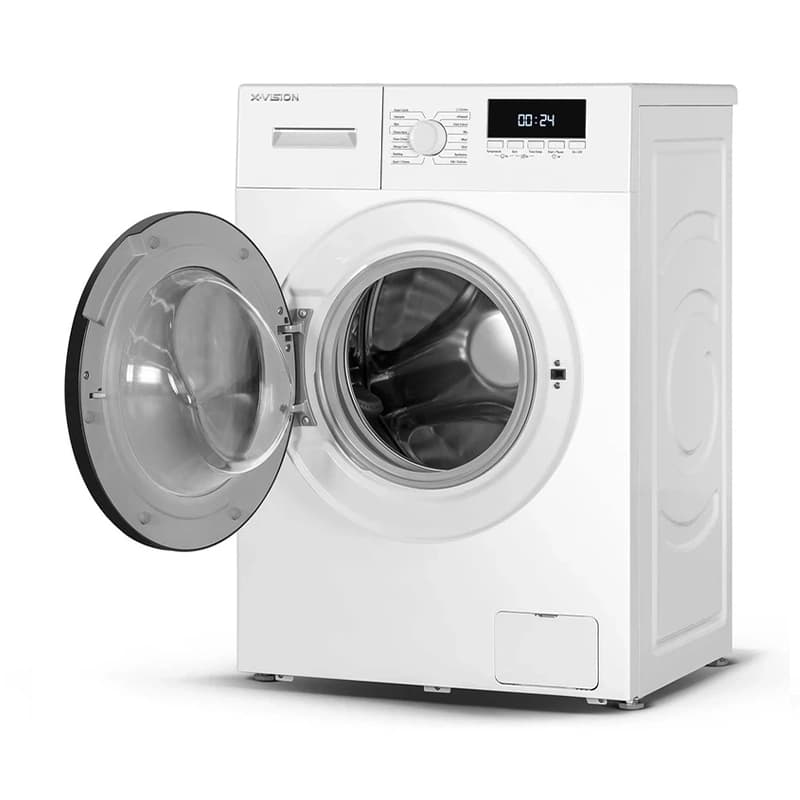 لباسشویی ایکس ویژن 6 کیلویی سفید مدل XVISION-TE62-AWBL — تصویر ۵