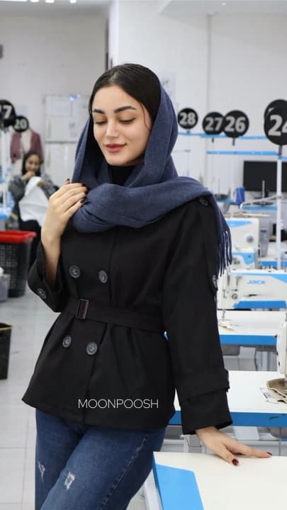 ترنج کت آستین رگلان سانتانا معصوم — تصویر ۴