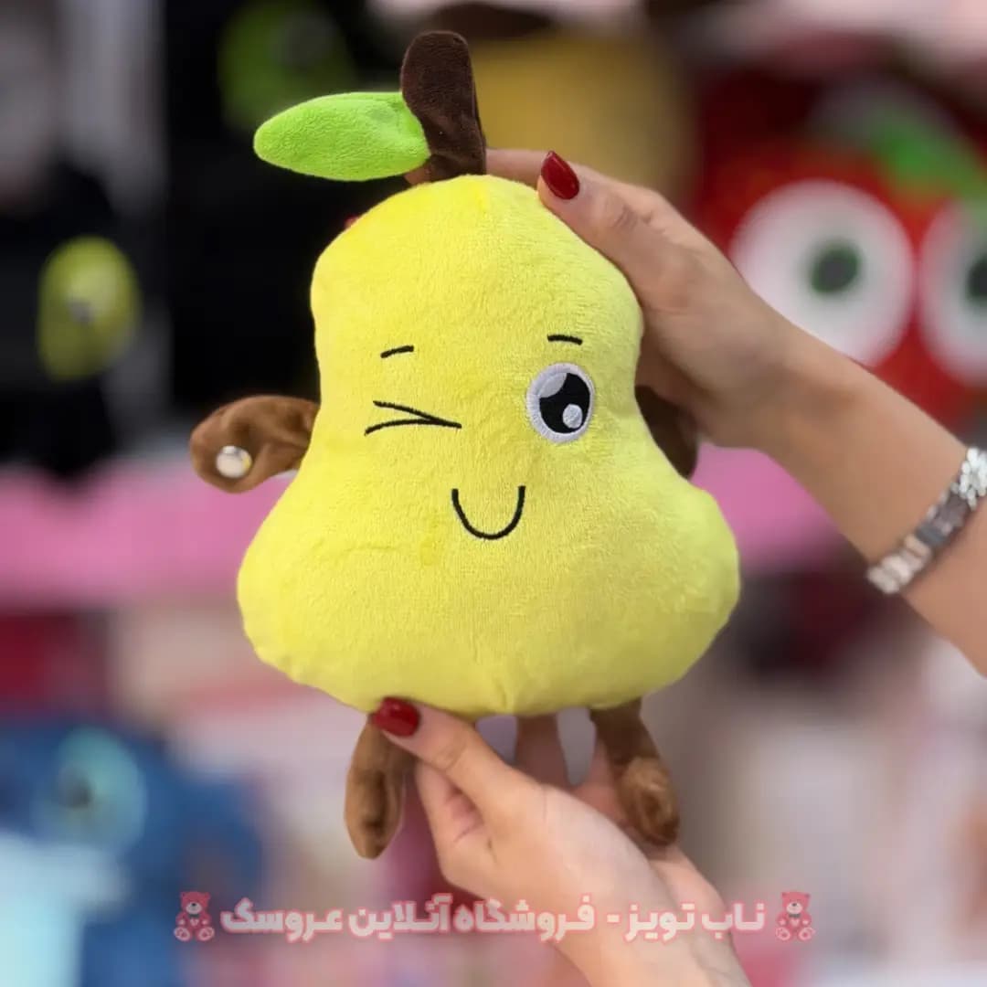 عروسک گلابی موزیکال پیانویی