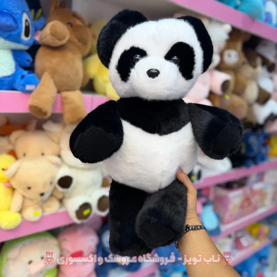 عروسک پاندا دونده 40 و 60 سانت — تصویر ۳