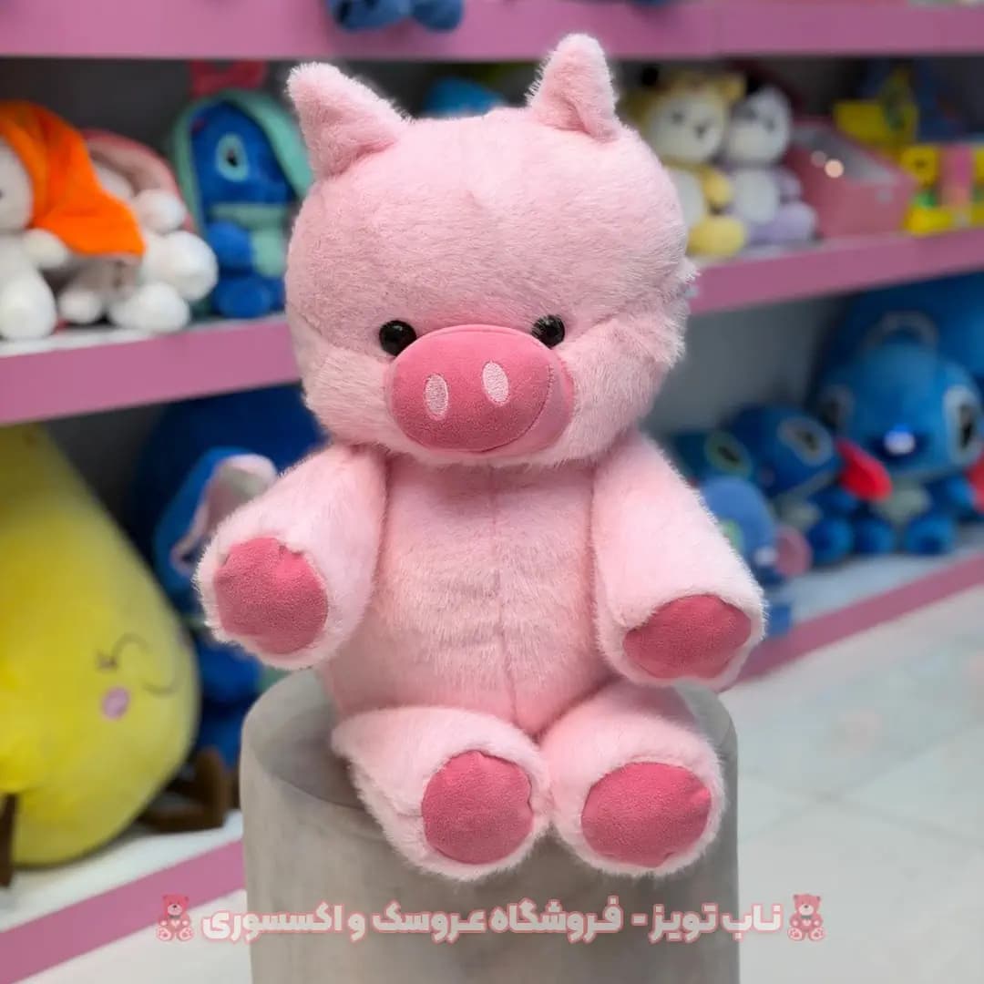 عروسک خوک دونده 50 سانت — تصویر ۲