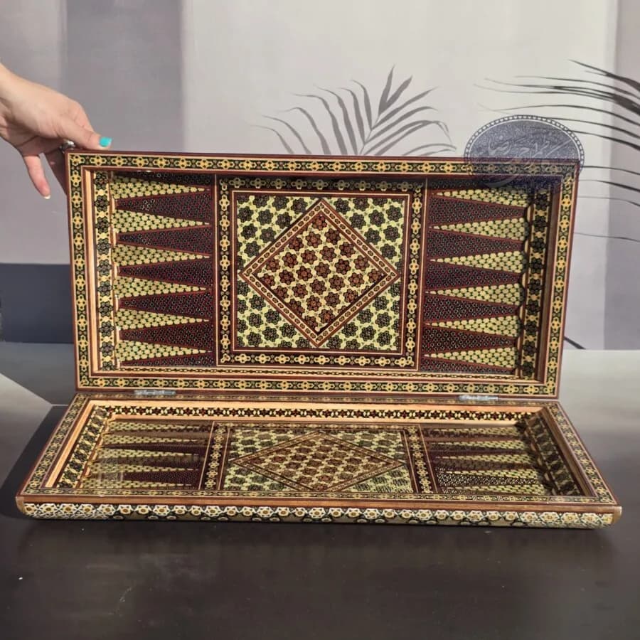 تخته تمام خاتم افشان 50 کاظمی — تصویر ۴