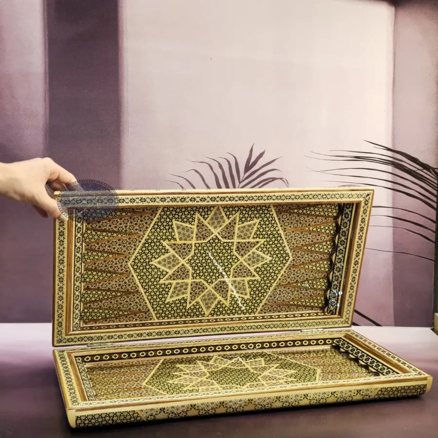 تخته خاتم گره چینی 50 کاظمی — تصویر ۴