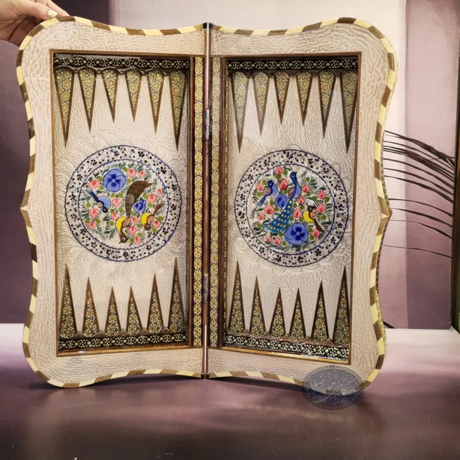 تخته دالبر گل و مرغ برجسته 50 کاظمی — تصویر ۴