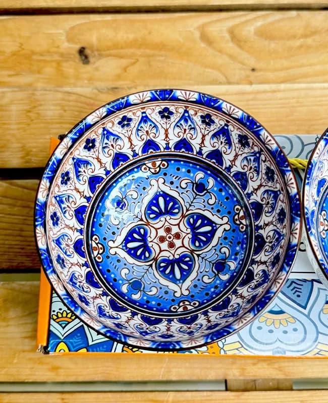 پیاله چینی دوتایی وارداتی کد kit-1590 — تصویر ۳