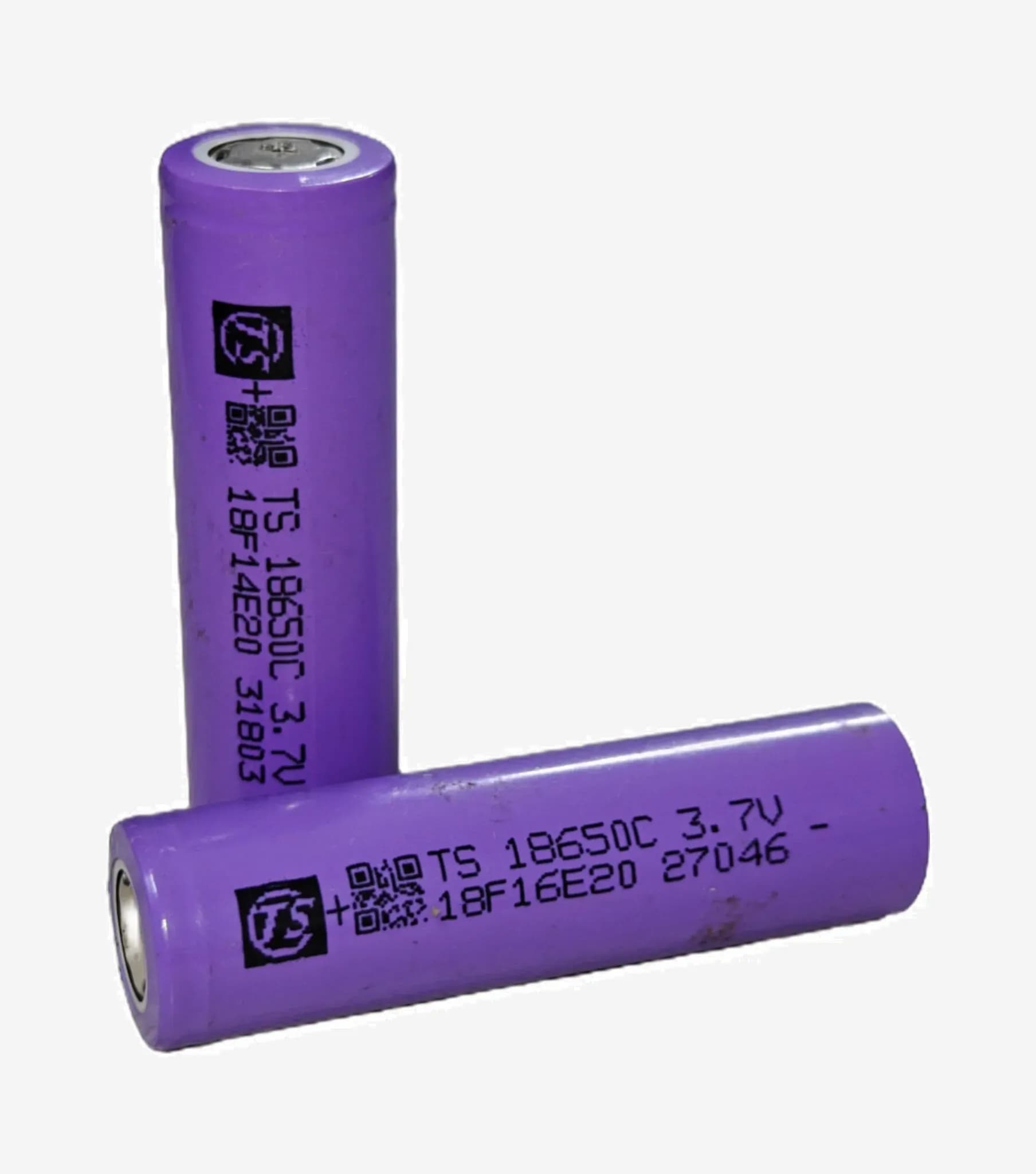 باتری لیتیوم یون 18650 برند TS ظرفیت 2200 میلی‌آمپر 5C (استوک)