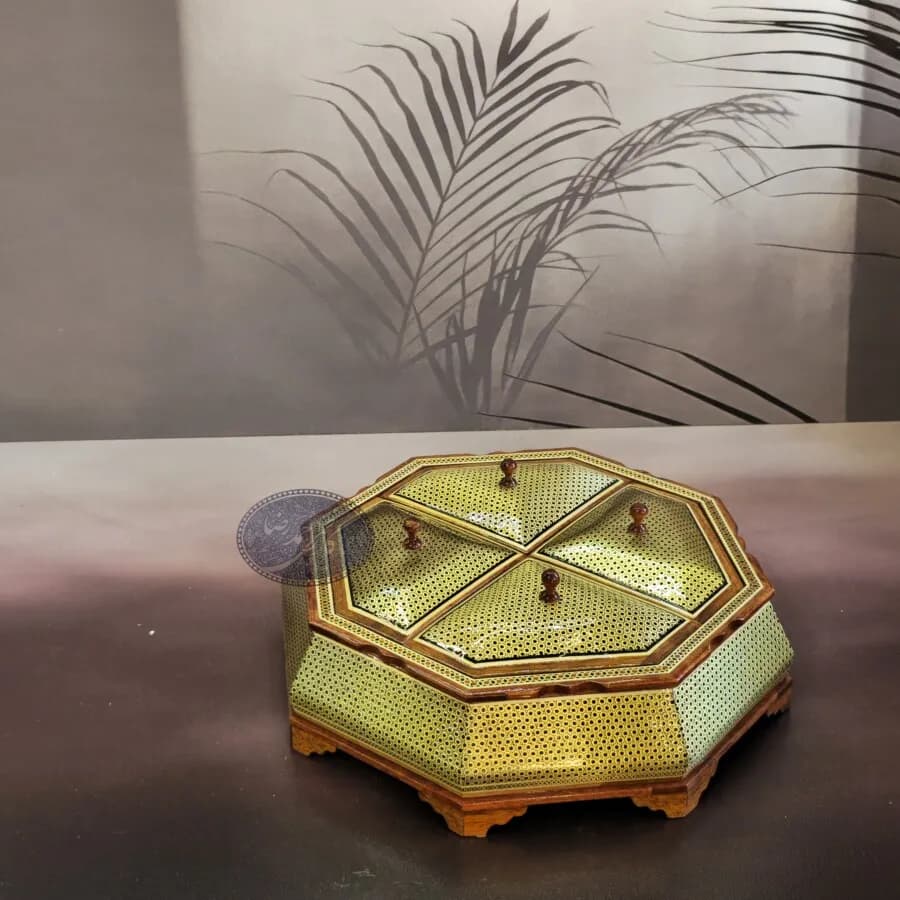 شکلات خوری خاتمکاری 4 درب کندویی