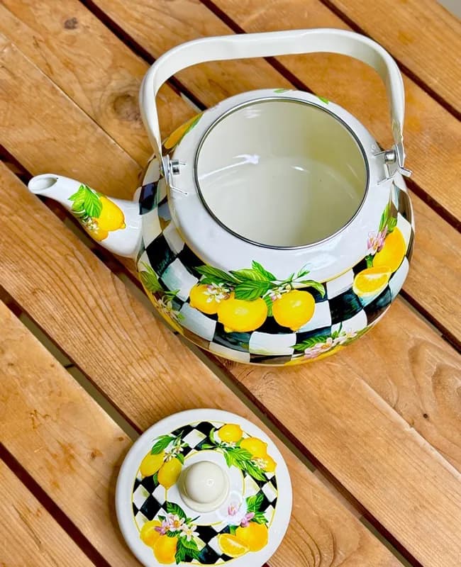 کتری لعابی 2.5 لیتری وارداتی کد kit-1712 — تصویر ۲