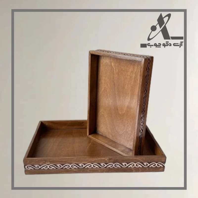 سینی مستطیل طرح موج