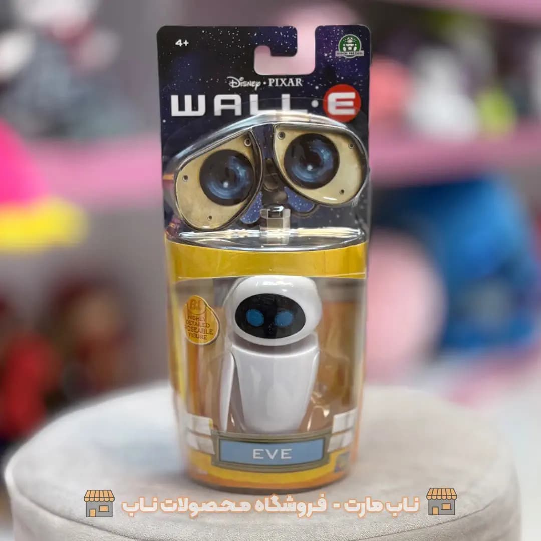 اکشن فیگور وال ای و ایوی Eve and Wall-E جعبه دار — تصویر ۳