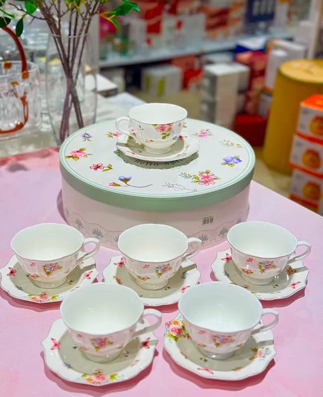 فنجان نعلبکی وارداتی کد vt 6183 — تصویر ۳