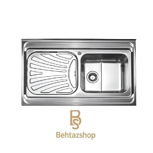 سینک ظرفشویی روکار استیل البرز مدل 711/60