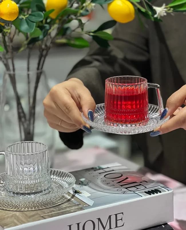فنجان نعلبکی وارداتی کد 170-401(12پارچه)