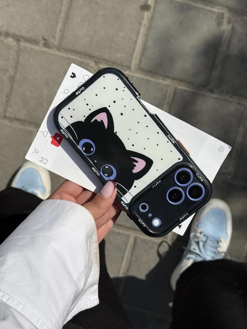 قاب Mochi Cat (کدC2318) مناسب برای iPhone 11Pro