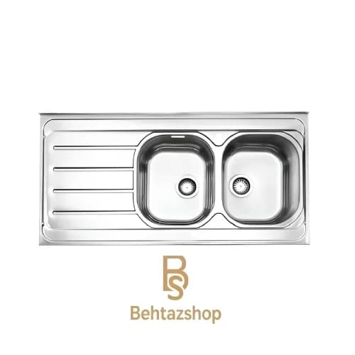 سینک ظرفشویی روکار استیل البرز مدل 726/60
