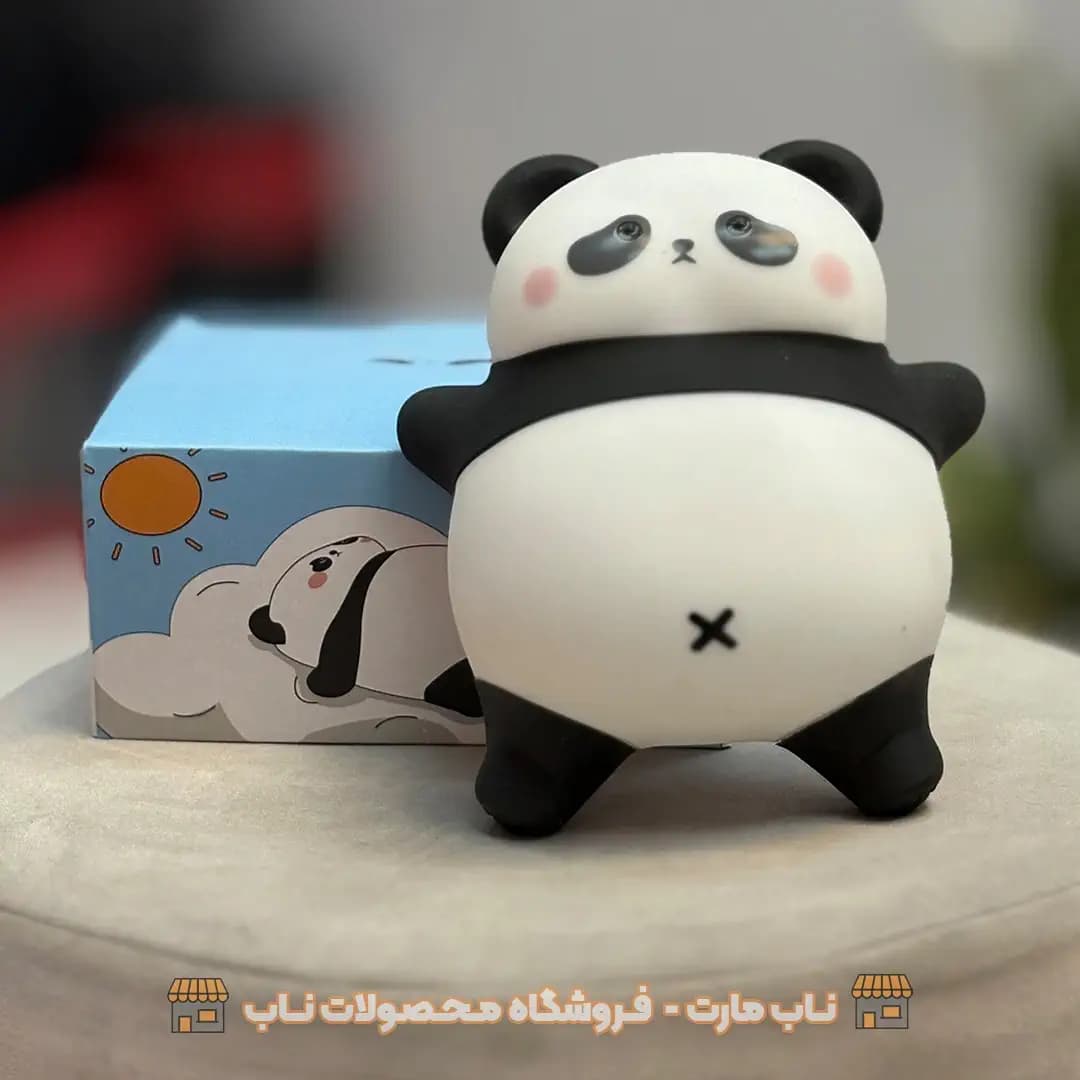 چراغ خواب سیلیکونی پاندای شکمو