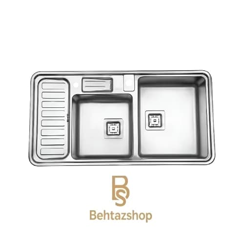 سینک ظرفشویی روکار استیل البرز مدل 852/60