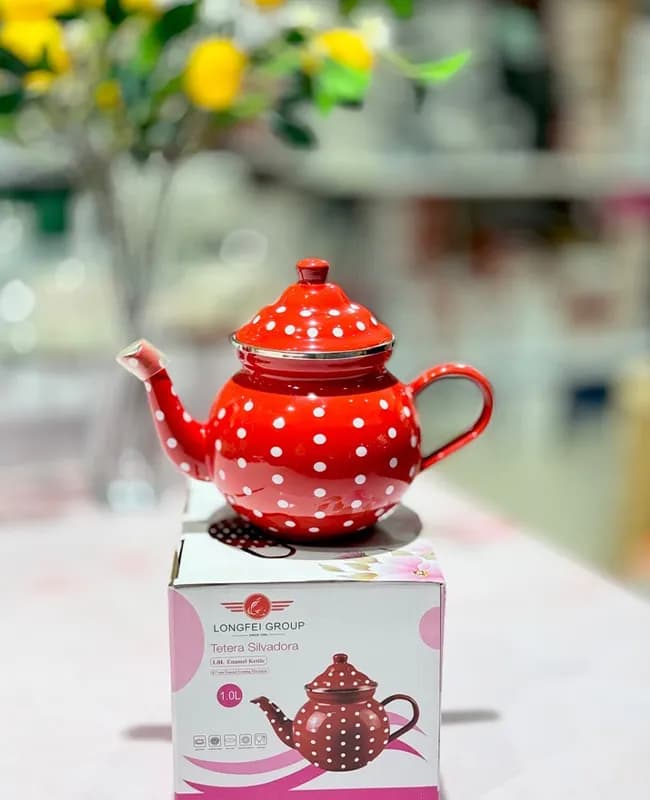قوری خالدار وارداتی کد vt3838