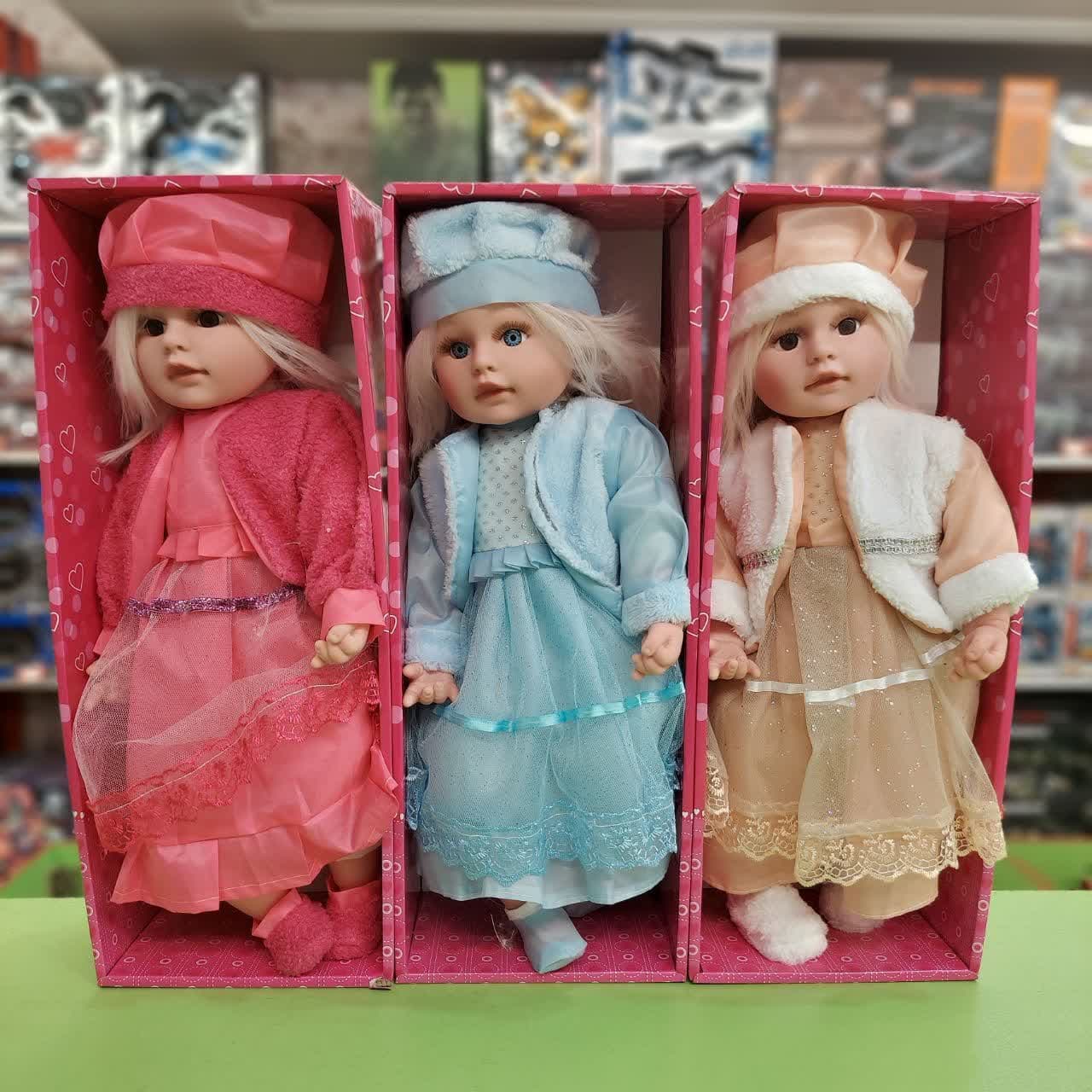 عروسک آواز خوان طرح سرامیکی ۲۴ اینچ کد 2408/12