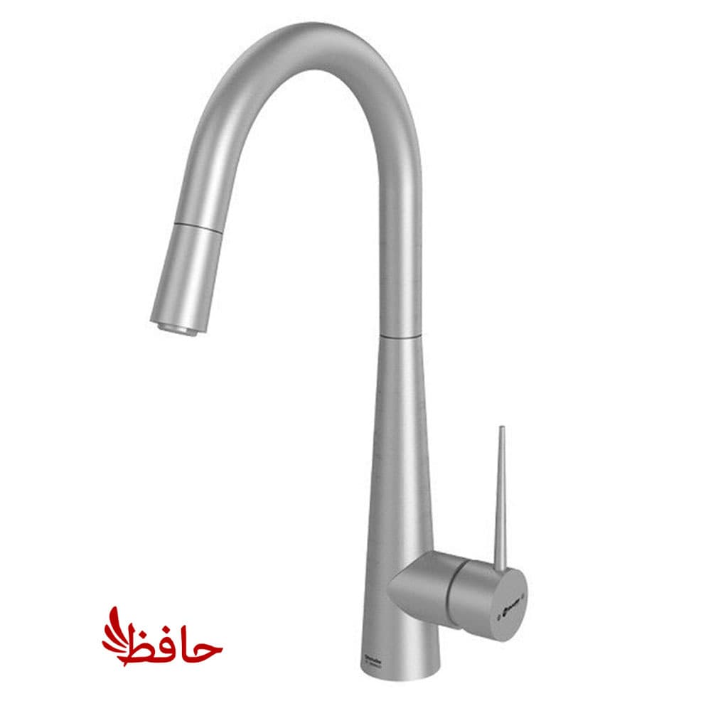 شیر ظرفشویی شاوری شودر مدل ایتن کروم مات — تصویر ۲