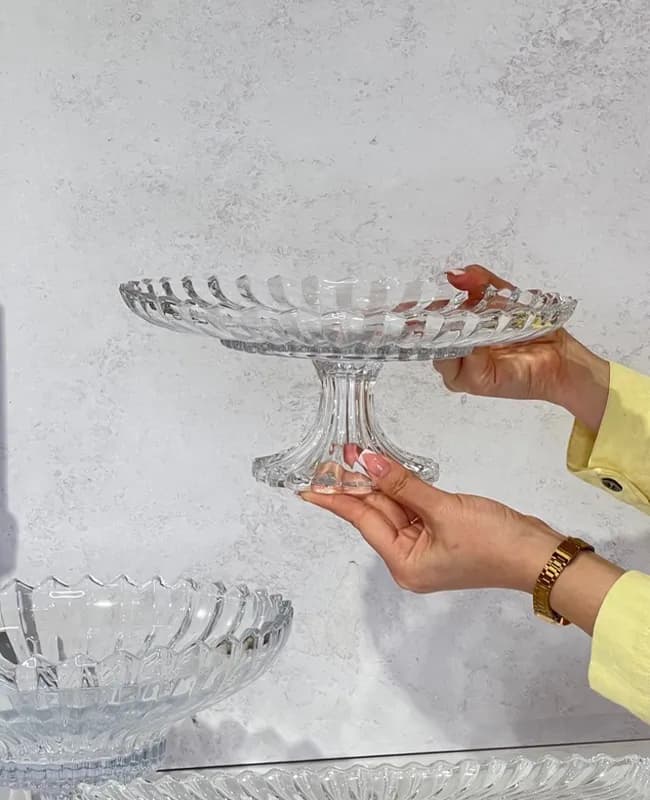 شیرینی خوری پایه دار جنوا کد kit-11529