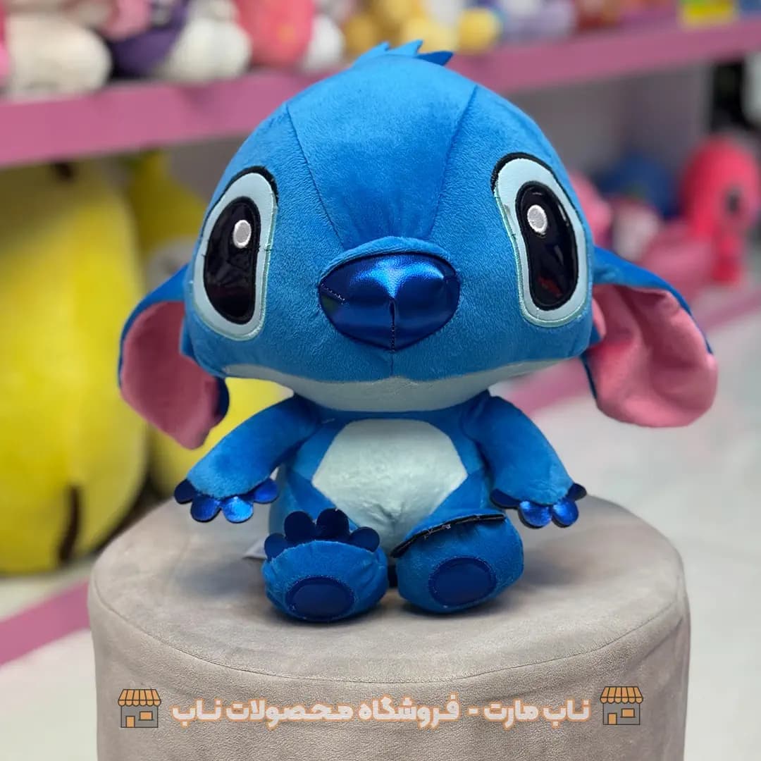 عروسک استیج دماغ چرم آبی 30 سانت
