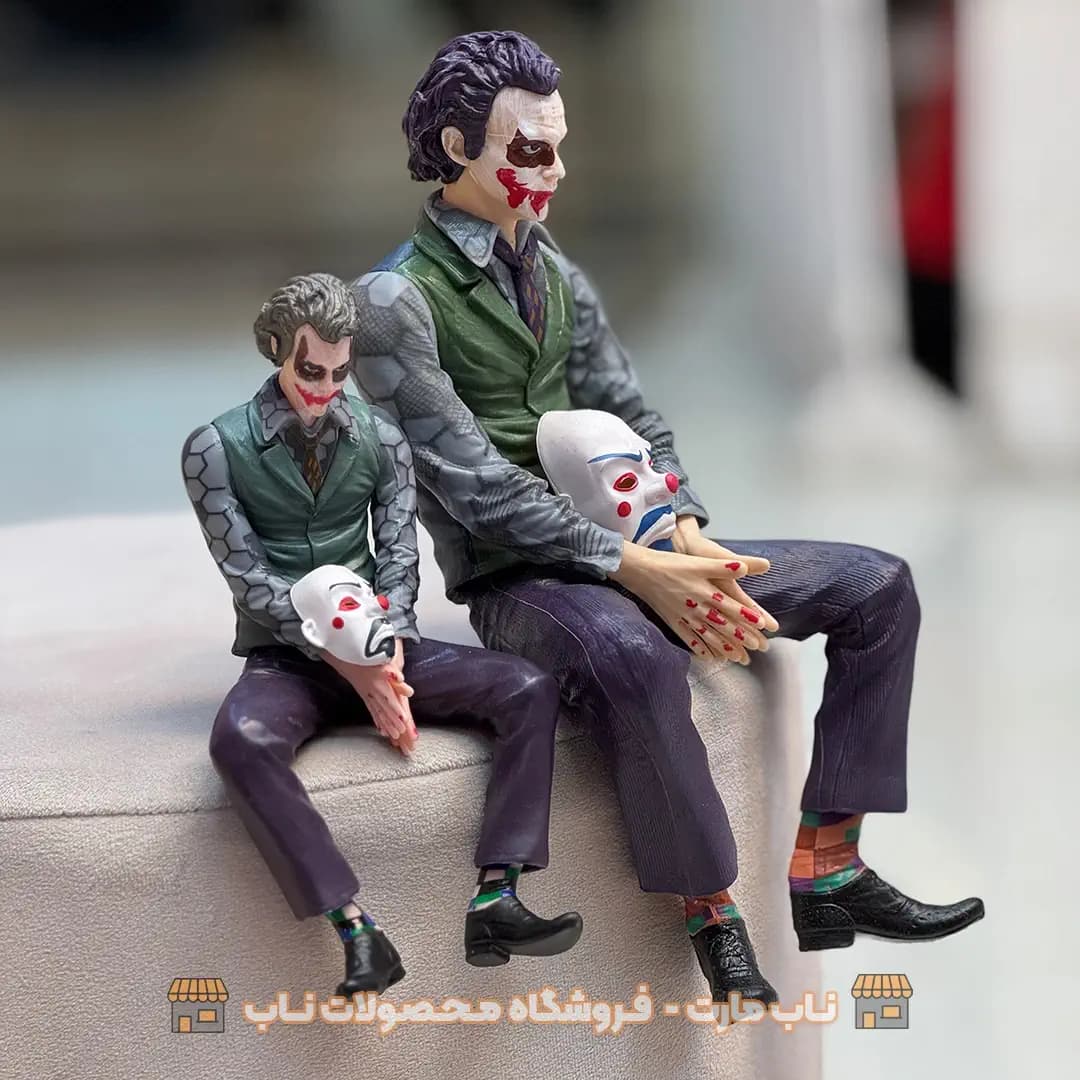 اکشن فیگور جوکر نشسته — تصویر ۲