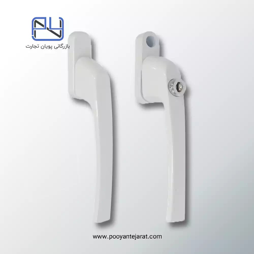پکیج یراق درب تراس UPVC لولایی | ست کامل یراق درب بالکنی 210×70 — تصویر ۴
