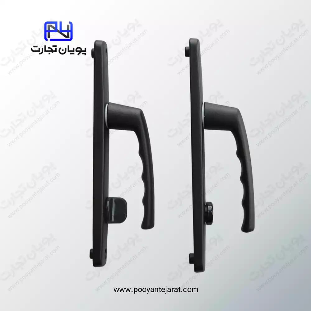 دستگیره درب سرویسی سنگین 90*35 مشکی GRIF — تصویر ۲