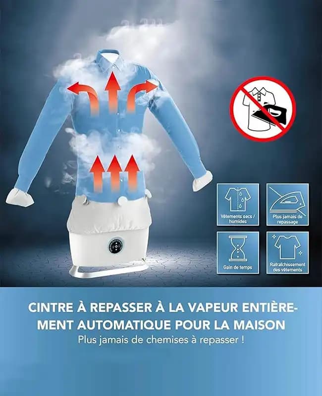 اتوی هوشمند و خشککن تماماتوماتیک Cleanmaxx SGS — تصویر ۵