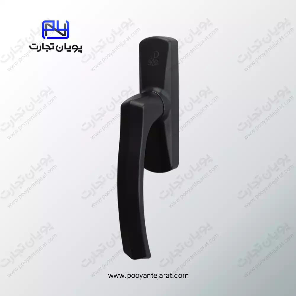 دستگیره تک زبانه لولایی 060 مشکی YAER
