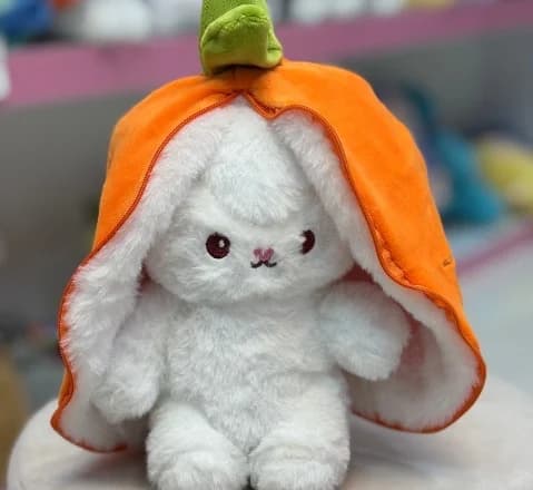 عروسک خرگوش سوپرایزی 20 سانت