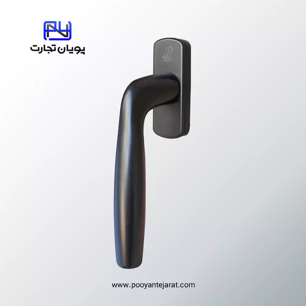 دستگیره پنجره سکوئستیک مشکی YAER