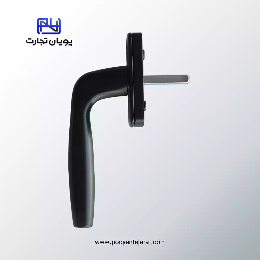 دستگیره پنجره سکوئستیک مشکی YAER — تصویر ۲