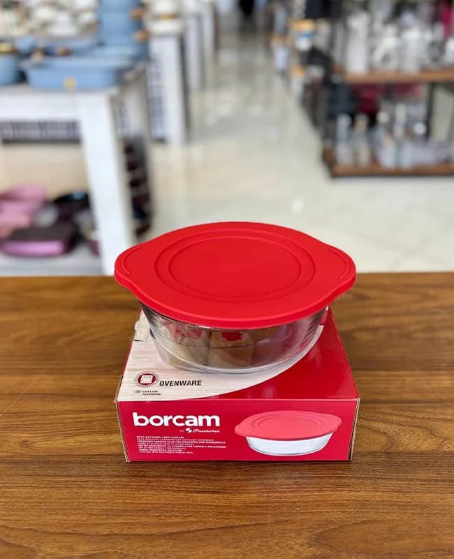 تابه گرد دربدارپیرکس borcam پاشاباغچه کد 59001 — تصویر ۴