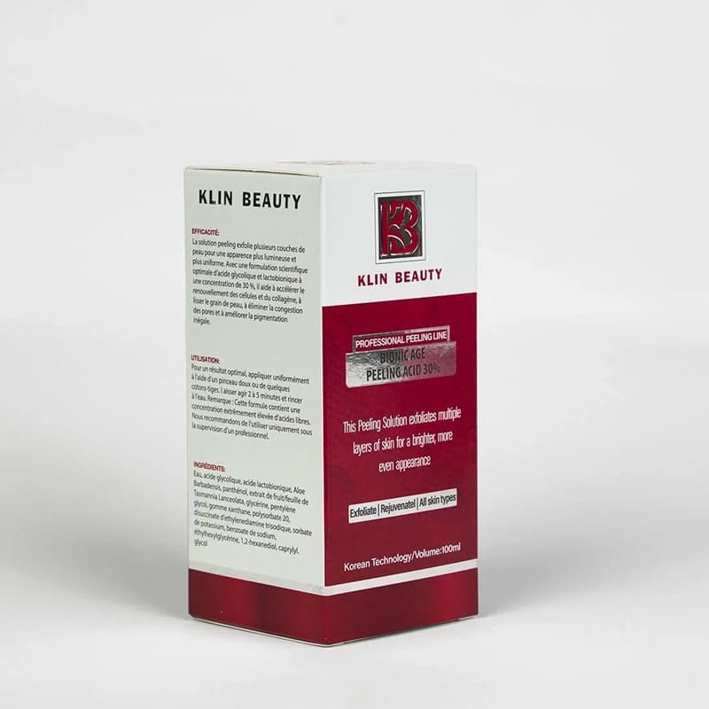 لایه بردار بیونیک اسید 30% کلین بیوتی 100 میل — تصویر ۳