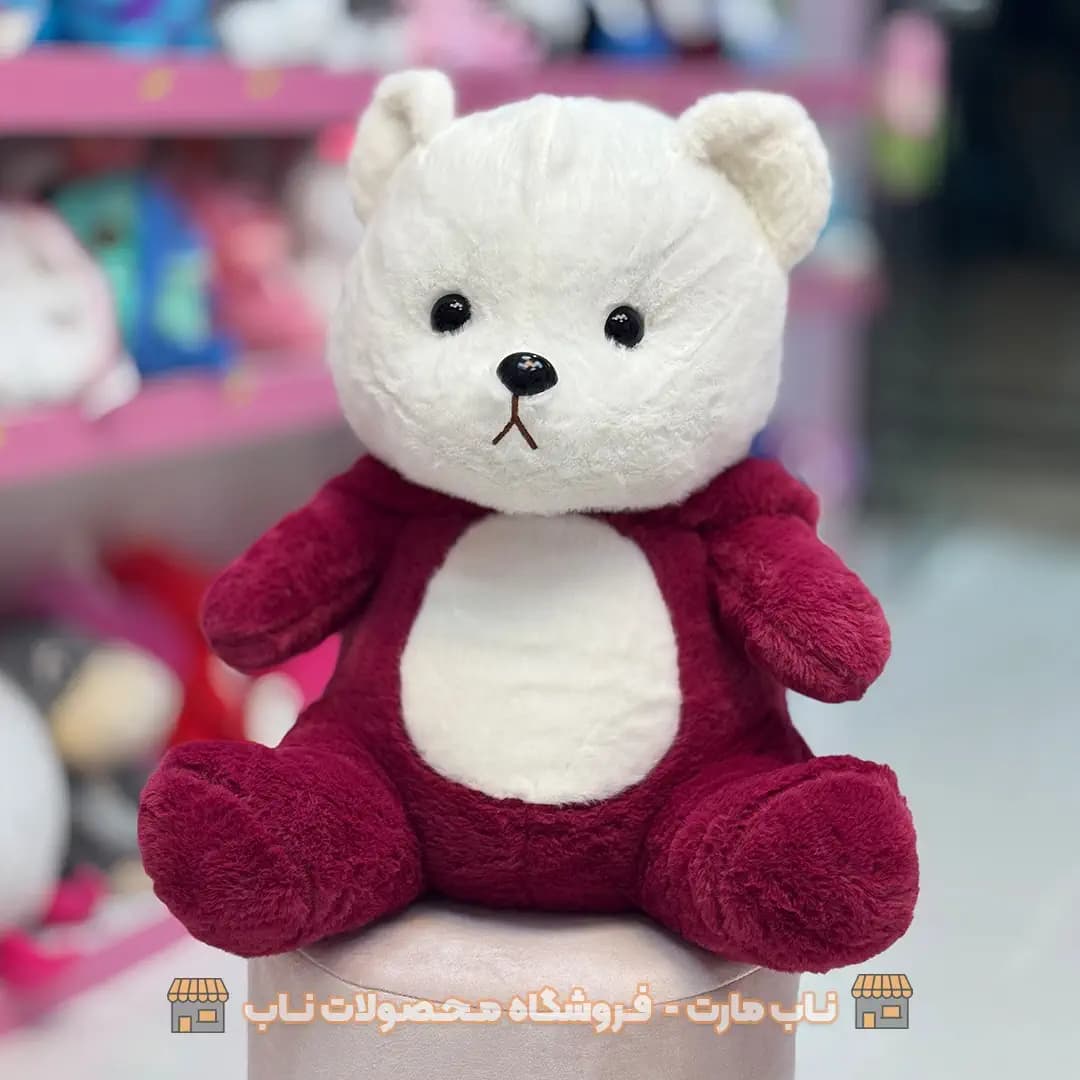عروسک پتو دار خرس لباس لاتسو — تصویر ۳