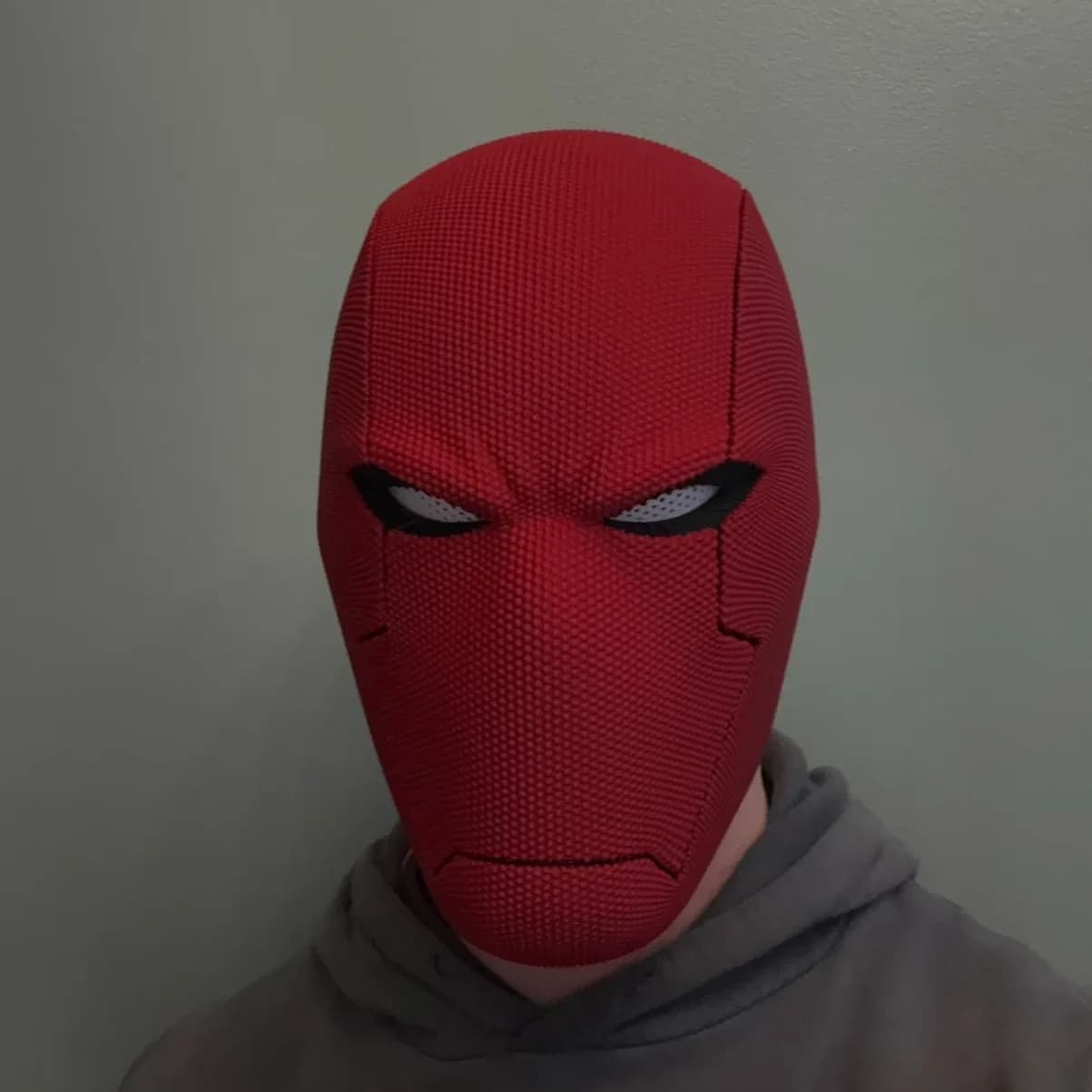 ماسک رد هود (Red Hood) مدل تاکتیکال | اکسسوری کاسپلی بتمن و DC — تصویر ۲
