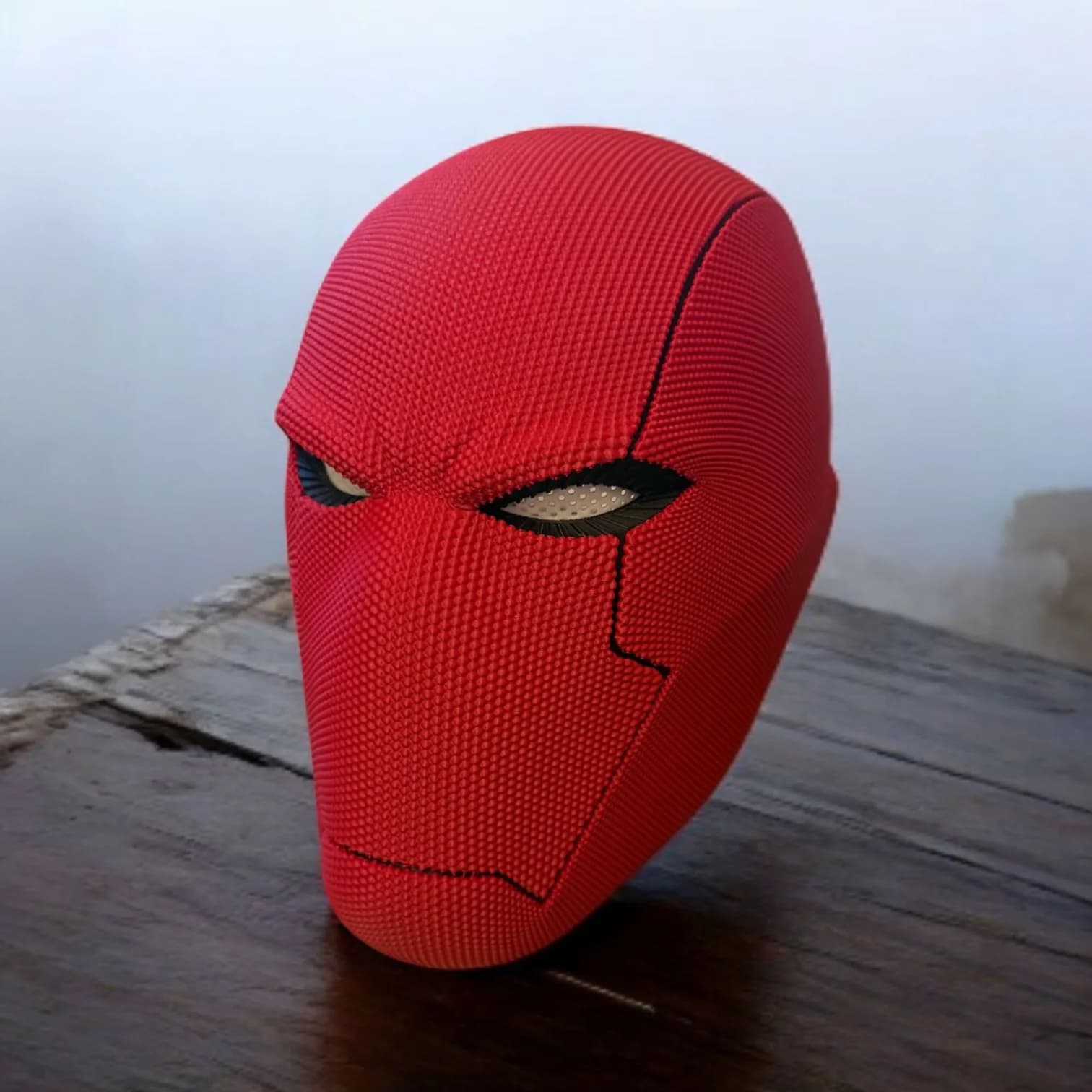 ماسک رد هود (Red Hood) مدل تاکتیکال | اکسسوری کاسپلی بتمن و DC