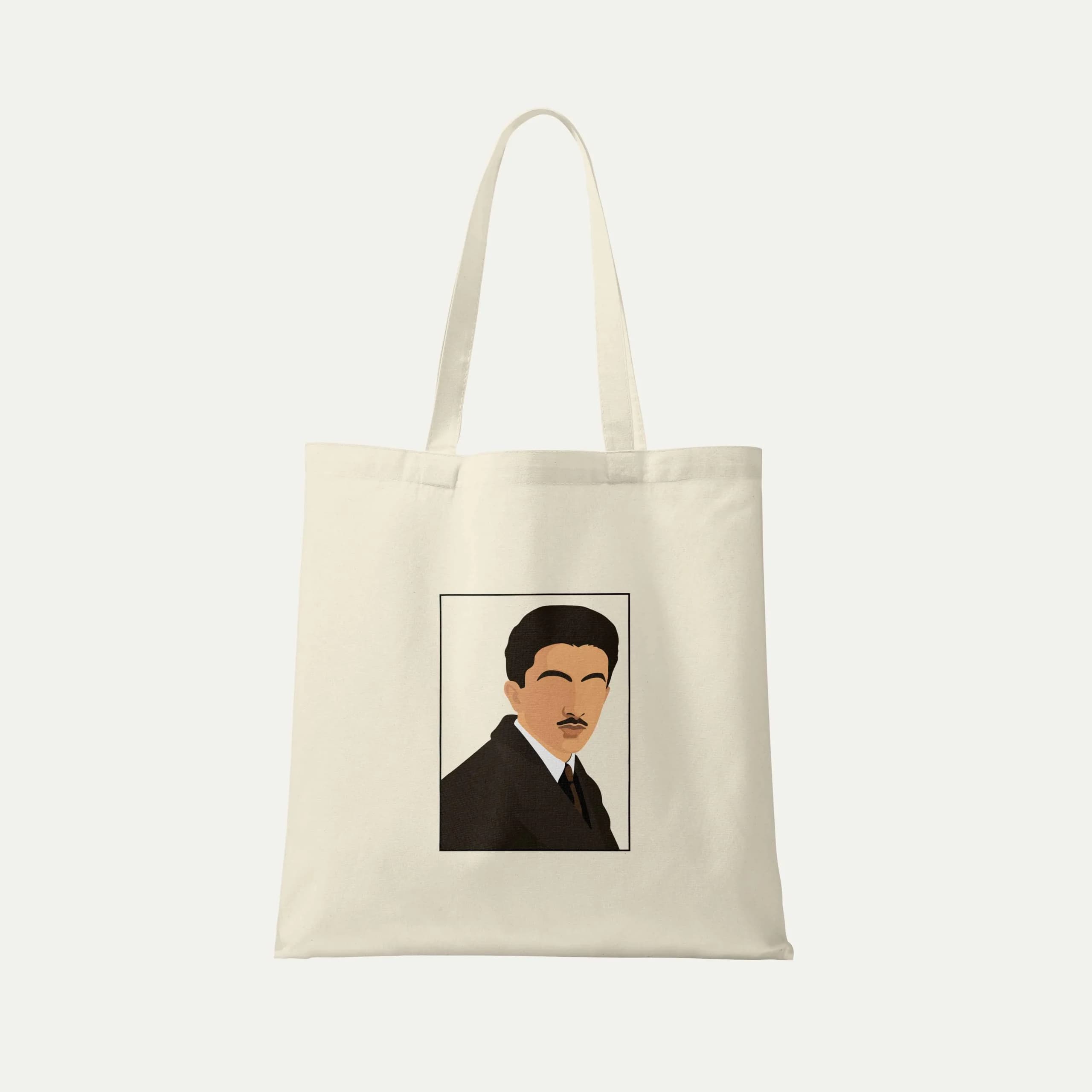 توت بگ پارچه ای طرح صادق هدایت | کد 05