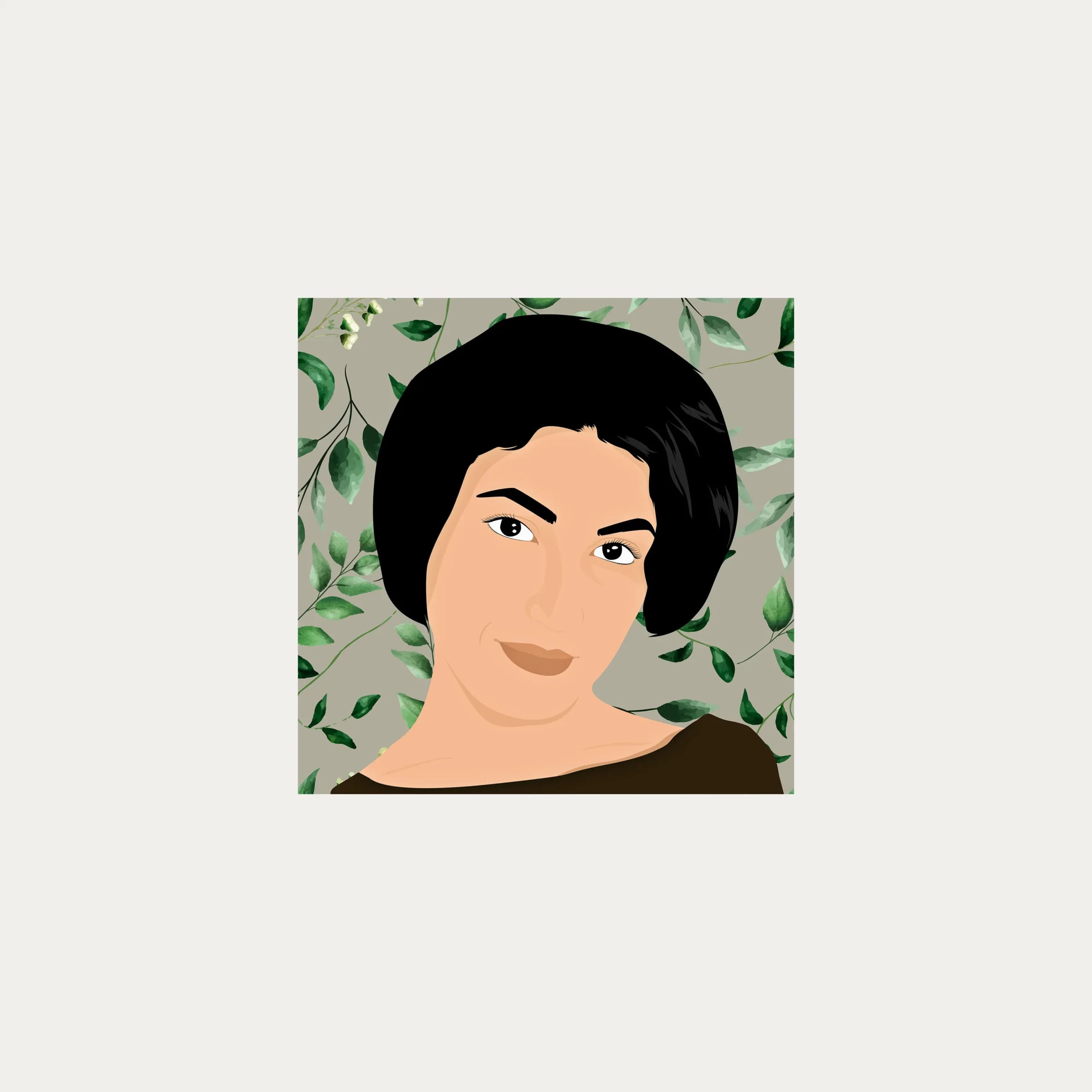 توت بگ پارچه ای طرح فروغ فرخزاد | کد 10 — تصویر ۴