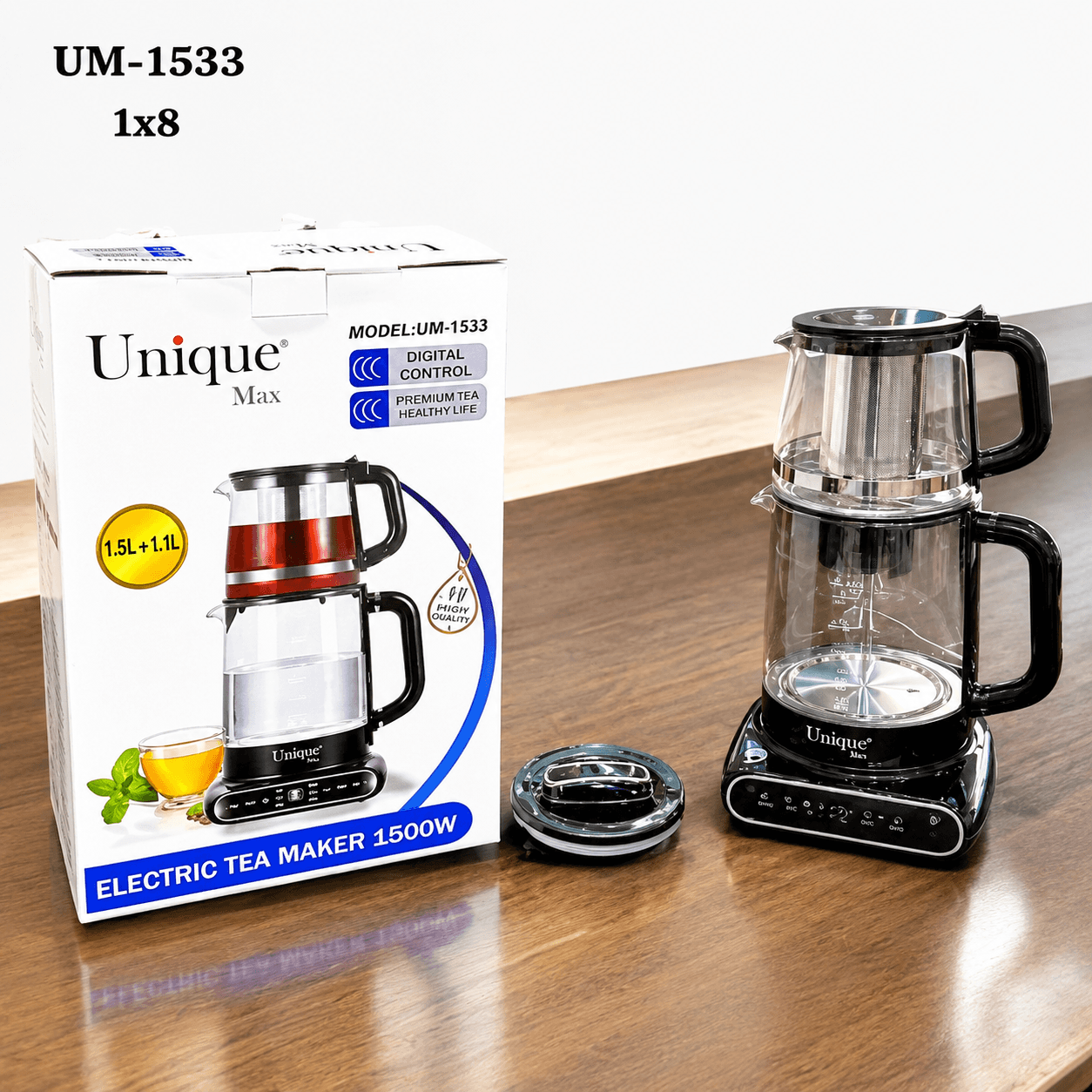چای ساز یونیک مکس مدل UM-1533 توان 1500 وات