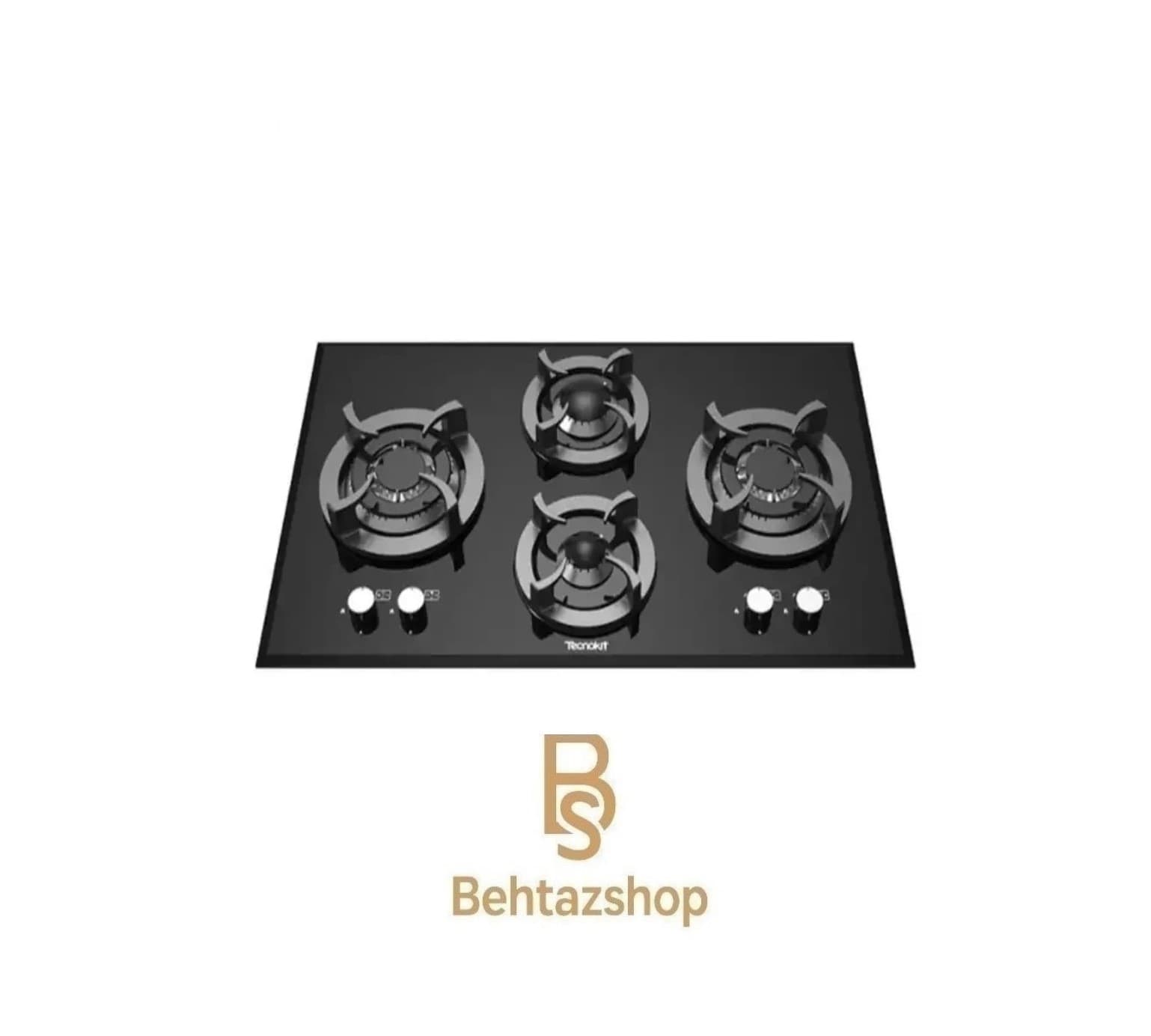 اجاق گاز شیشه ای تکنو کیت مدلTK-402G — تصویر ۲