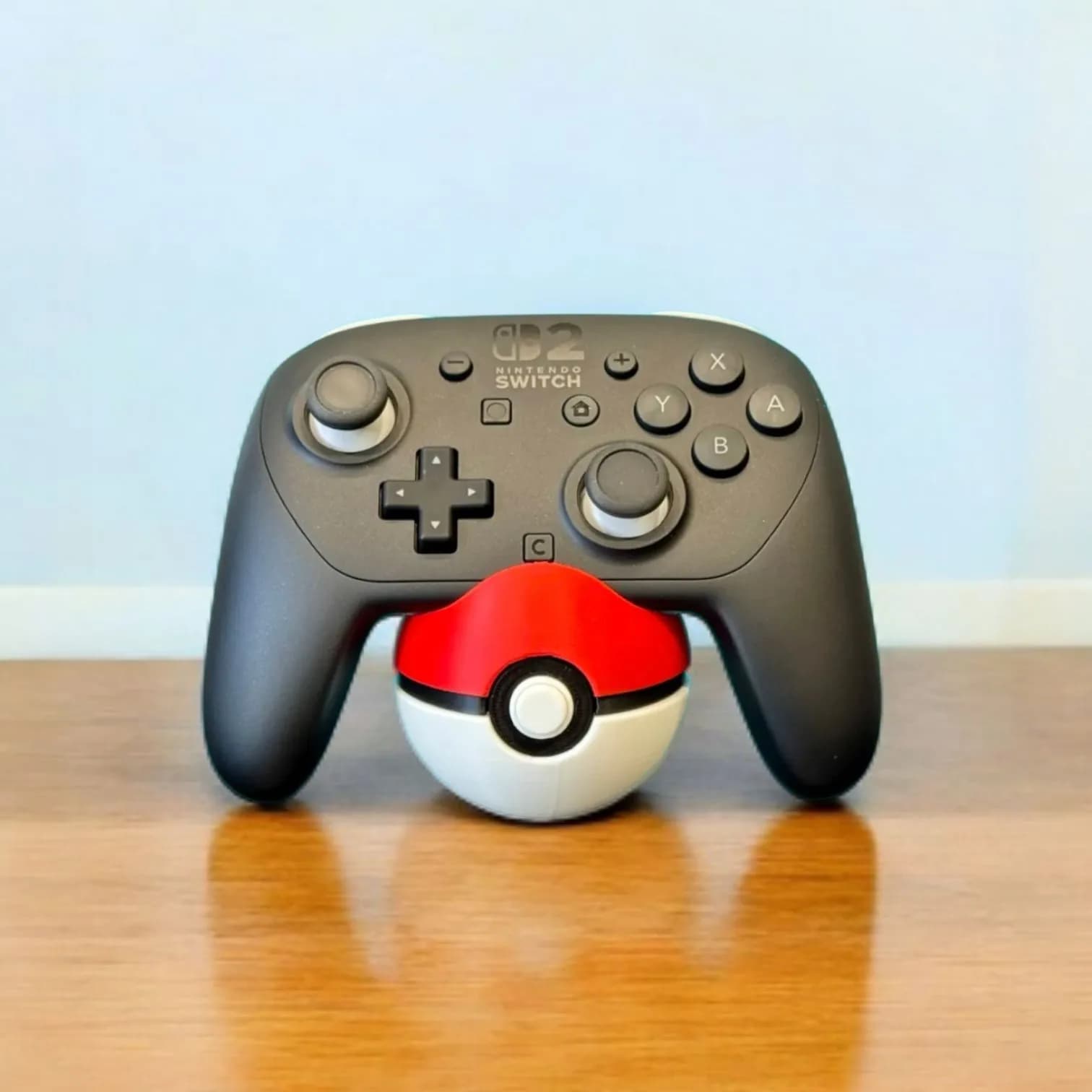 هولدر دسته نینتندو سوئیچ پرو طرح (Poké Ball) – پایه چاپ سه‌بعدی