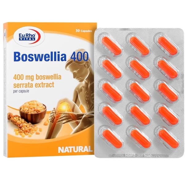 کپسول بوسولیا 400 یوروویتال (30 عدد) — تصویر ۳