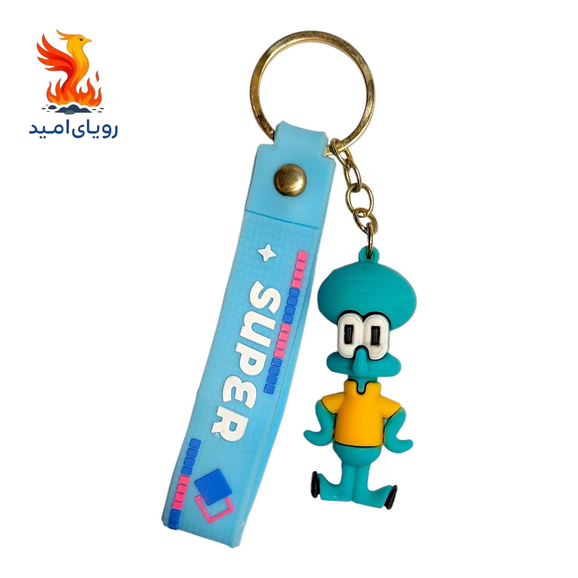 جاکلیدی سیلیکونی طرح اختاپوس مدل 001