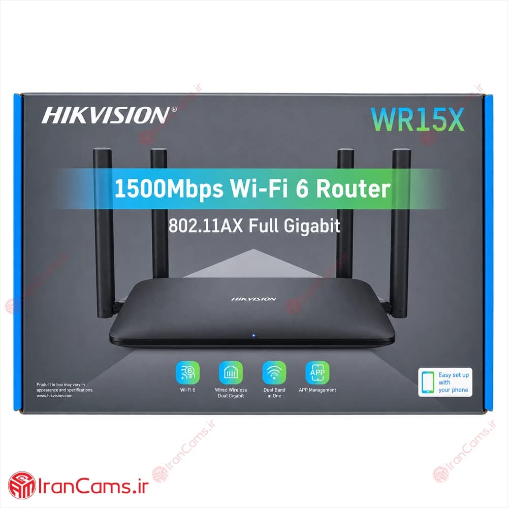 روتر بی سیم هایک ویژن مدل DS‑3WR15X — تصویر ۶