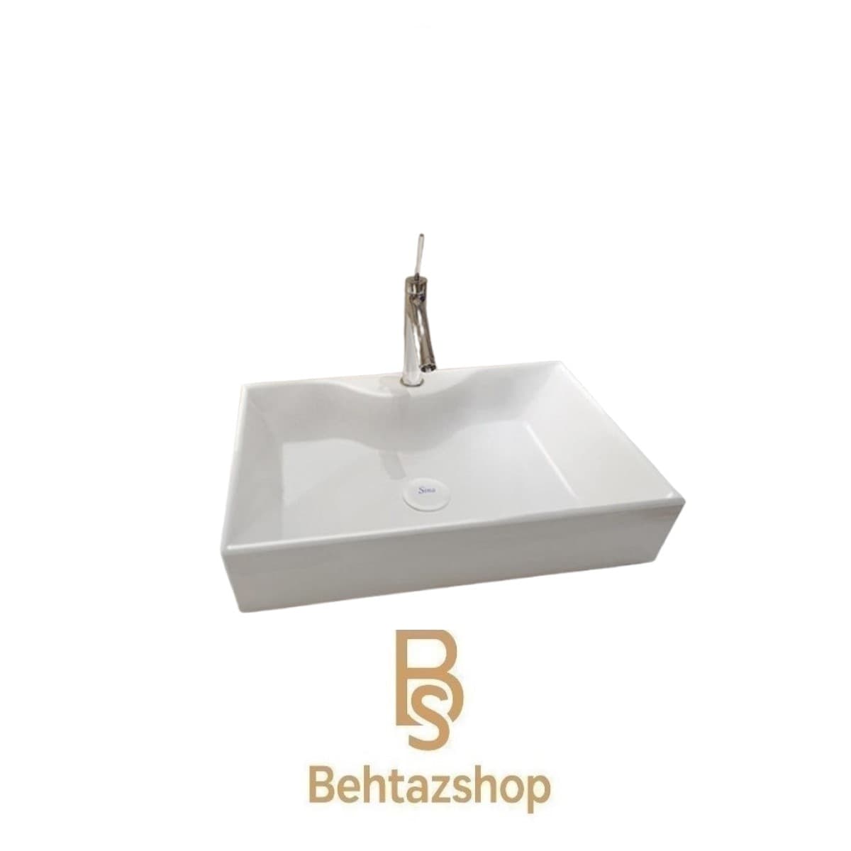 روشویی روکابینتی سینا مدل آیلار 50