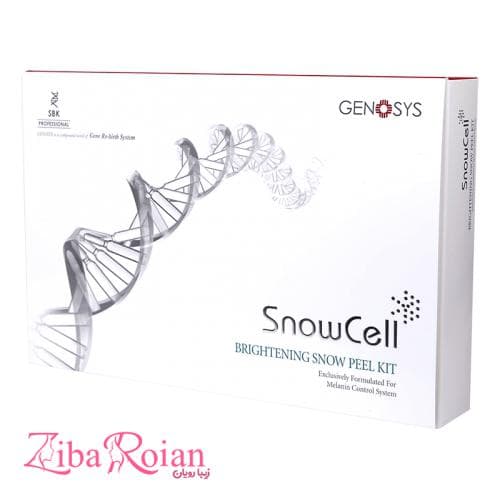 کیت سفید کننده SNOWCELL WHITENING ژنوسیس — تصویر ۶