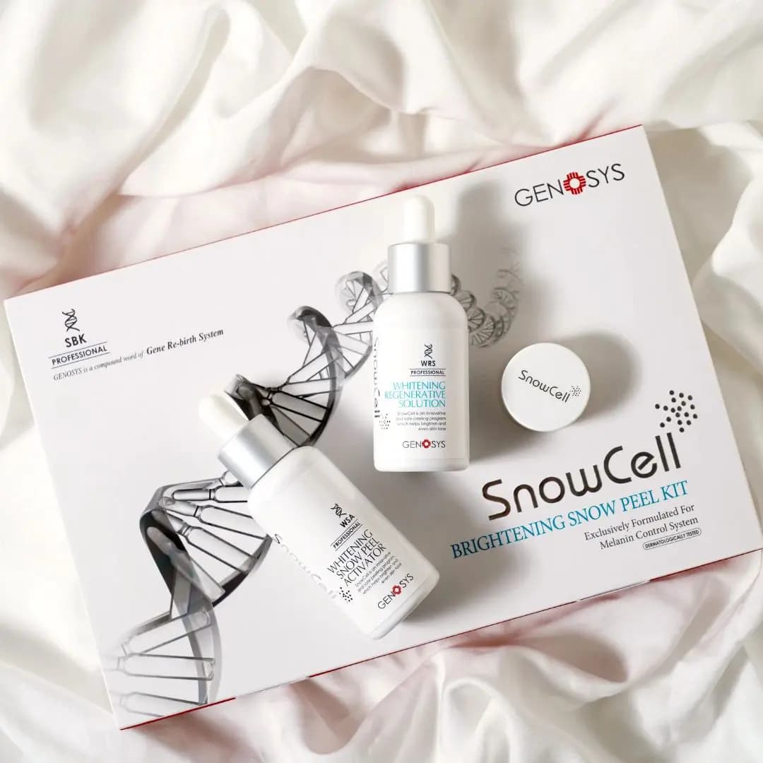 کیت سفید کننده SNOWCELL WHITENING ژنوسیس — تصویر ۲